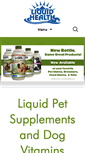 Mobile Screenshot of liquidhealthpets.com